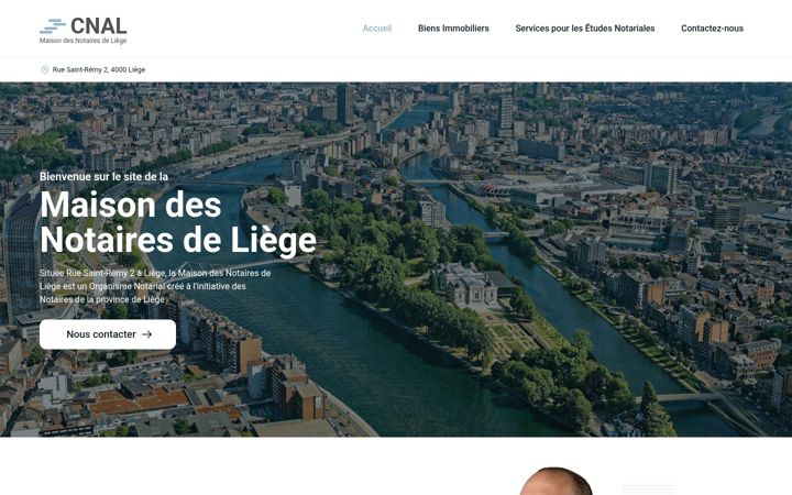 Screenshot of cnal.be
