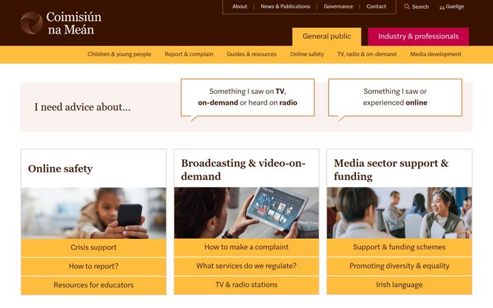 Screenshot of cnam.ie