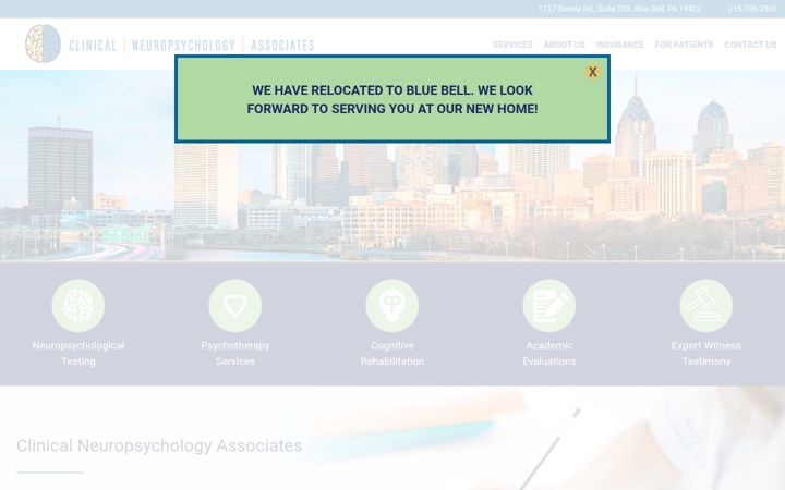Screenshot of cnaphilly.com
