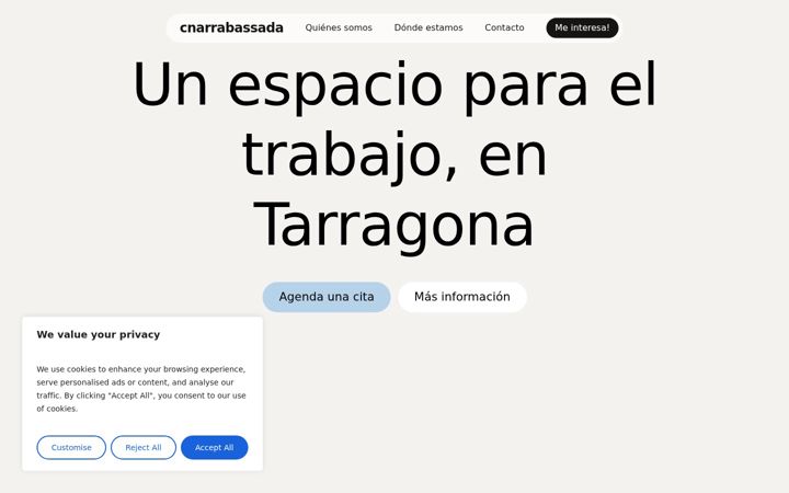 Screenshot of cnarrabassada.com
