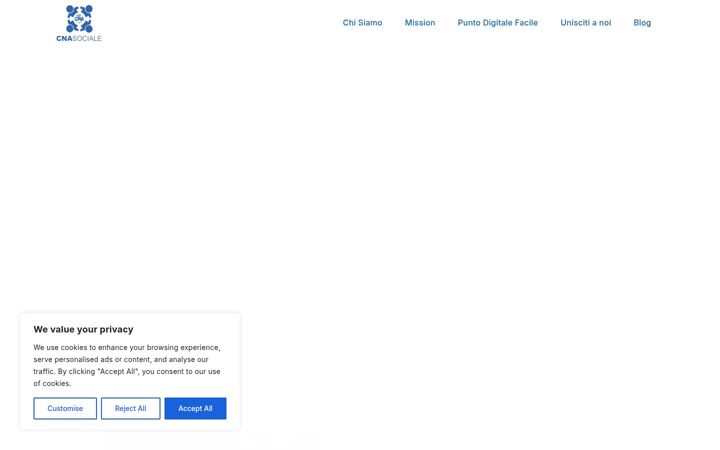 Screenshot of cnasociale.it