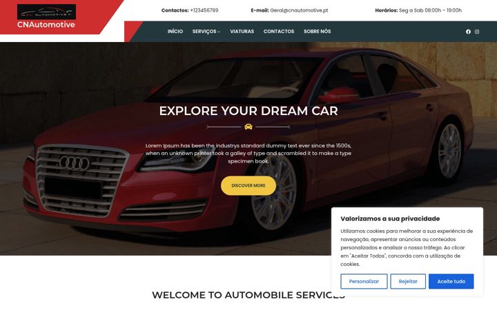 Screenshot of cnautomotive.pt