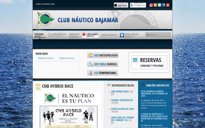 Screenshot of cnbajamar.es