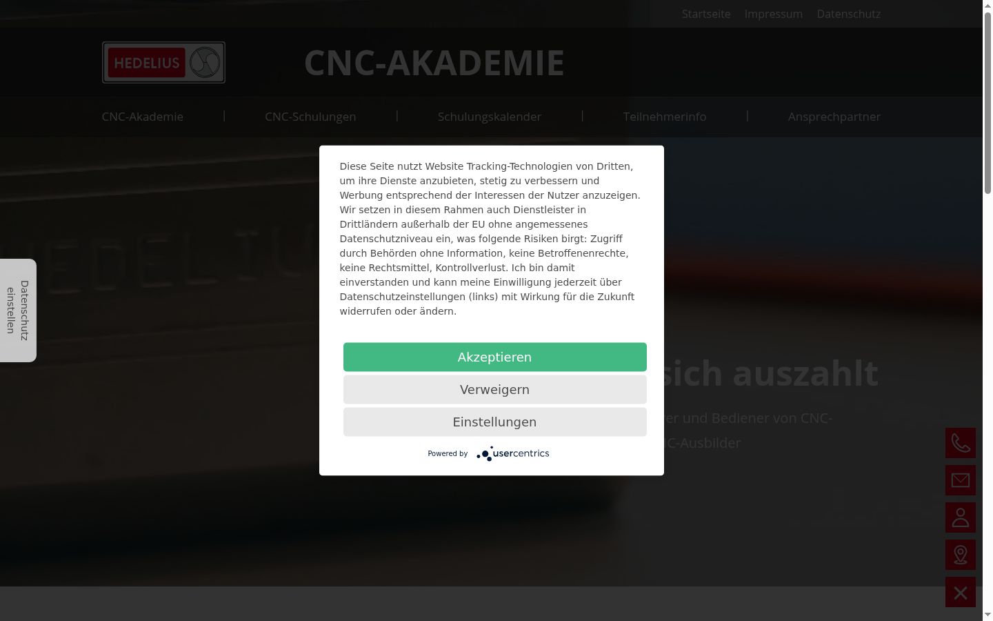 Snímka obrazovky banera súhlasu zobrazeného pred akoukoľvek interakciou