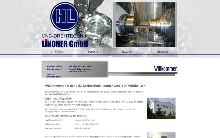 Screenshot of cnc-drehtechnik.de