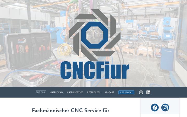 Screenshot of cnc-fiur.de