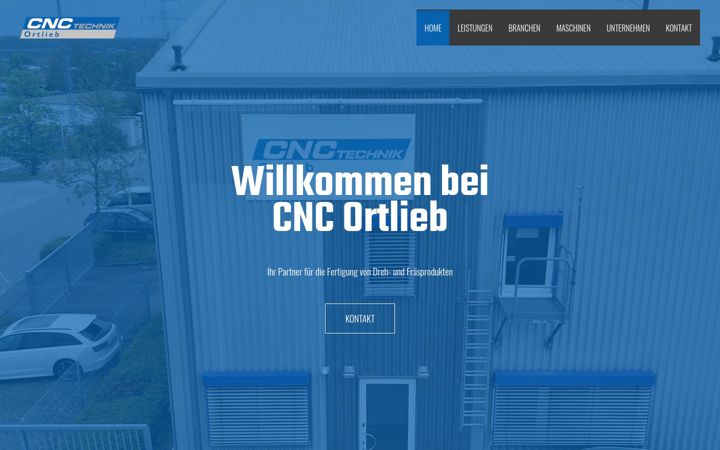Screenshot of cnc-ortlieb.de