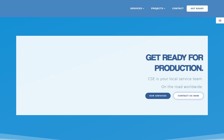 Screenshot of cnc-service-engineers.com