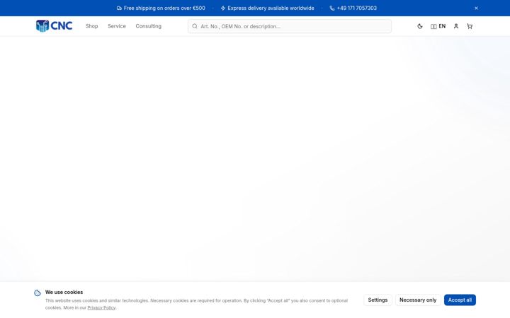 Screenshot of cnc-shop.com