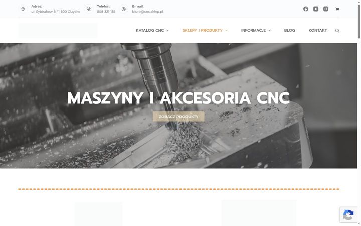 Screenshot of cnc.sklep.pl