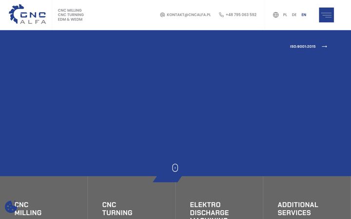 Screenshot of cncalfa.pl