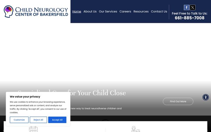 Screenshot of cncbneuro.com