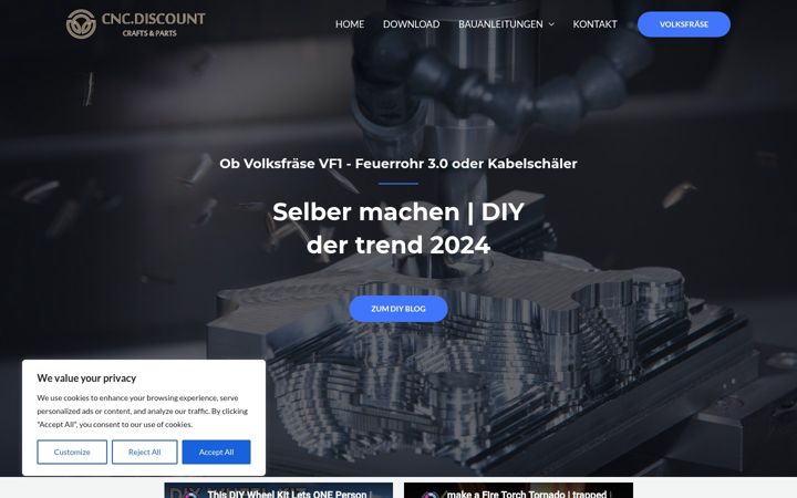 Screenshot of cncdiscount.de