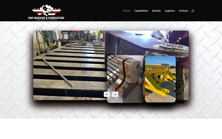 Screenshot of cncfabrication.com