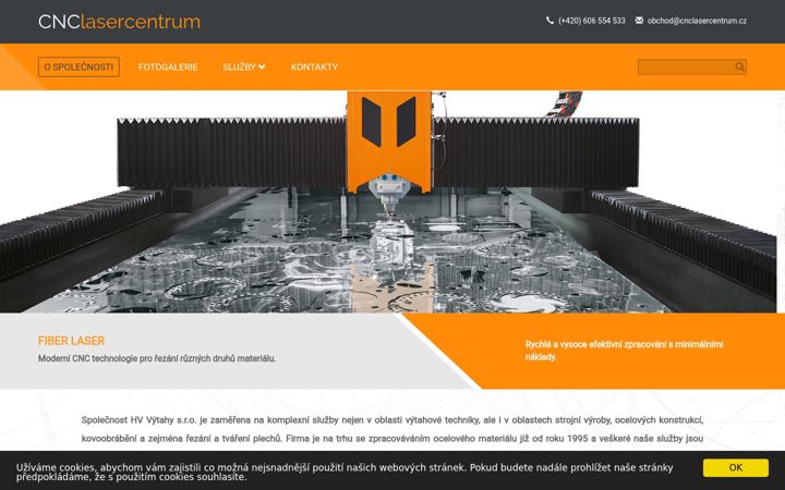 Skjámynd af cnclasercentrum.cz