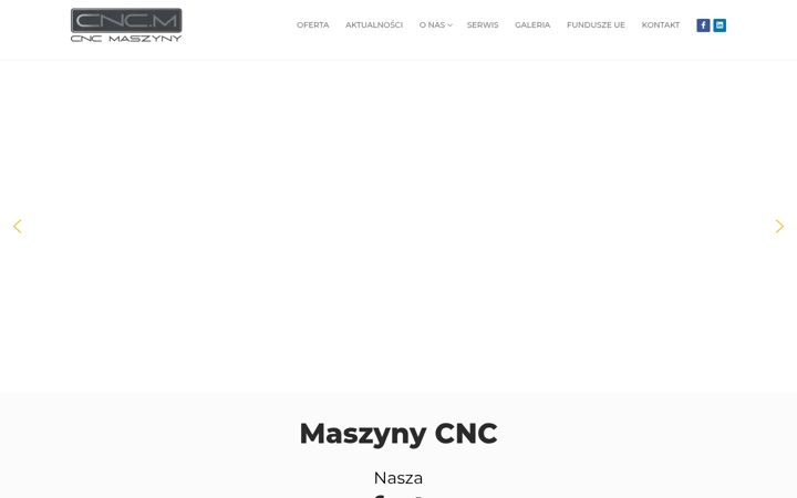 Screenshot of cncmaszyny.pl