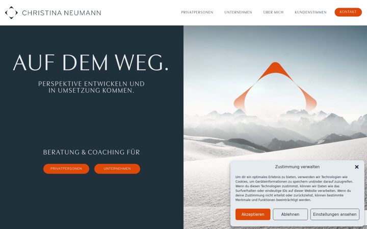 Screenshot of cncoaching.de