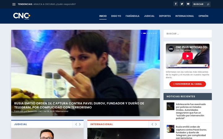 Screenshot of cncplus.news