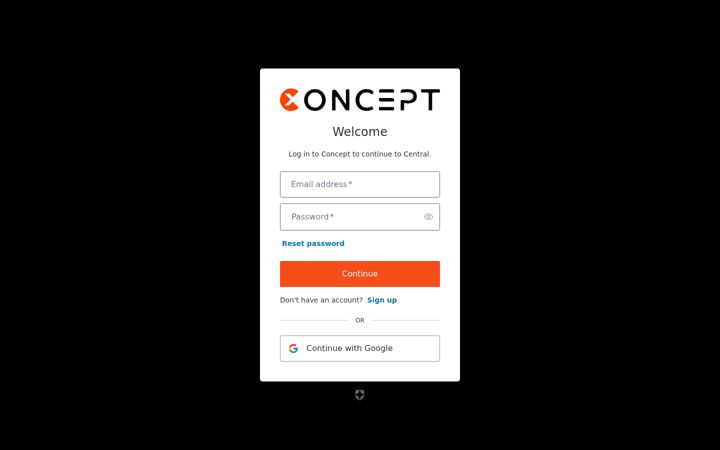 Screenshot of cncpt.dk