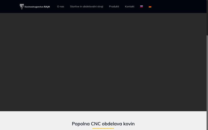 Screenshot di cncrajh.si