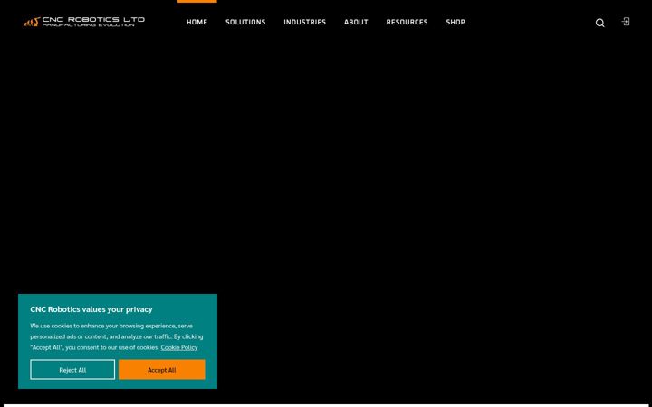 Screenshot of cncrobotics.co.uk