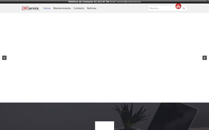 Screenshot of cncservice.es