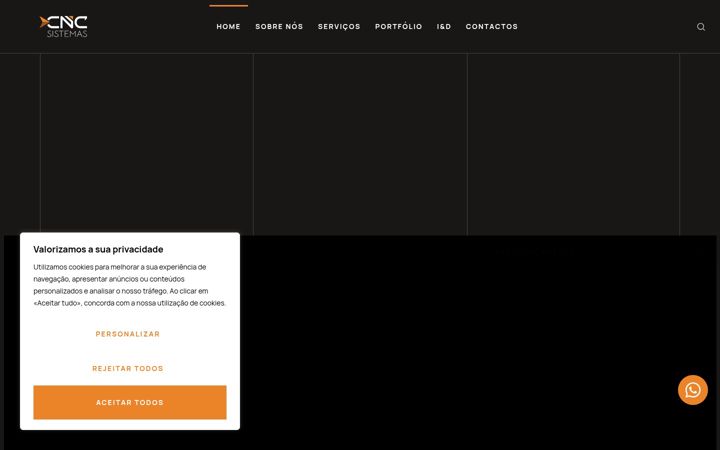 Screenshot of cncsistemas.com