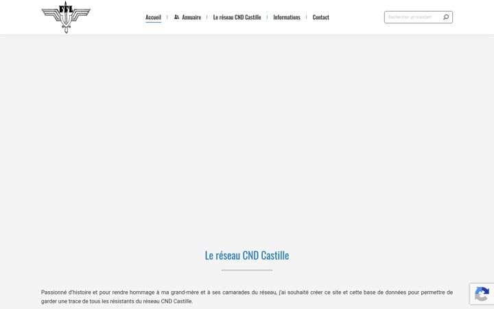 Screenshot of cnd-castille.org