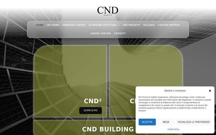 Screenshot of cnd-group.it