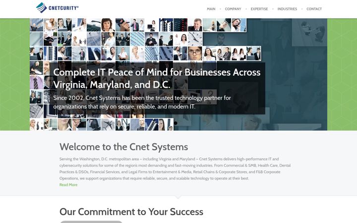 Screenshot of cnetcurity.com
