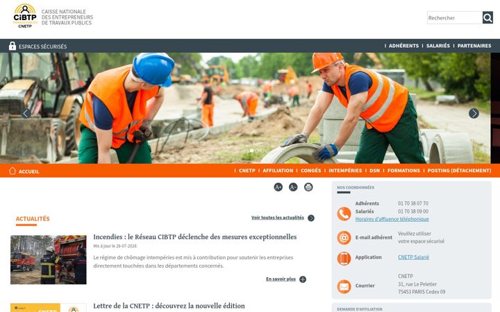 Screenshot of cnetp.org