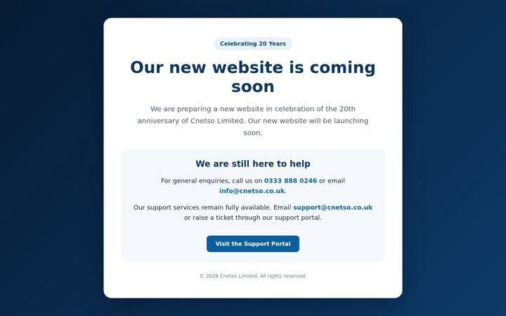 Screenshot of cnetsoeducation.com