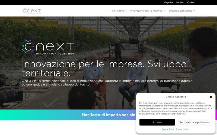 Screenshot of cnexthub.com