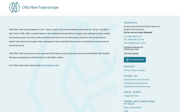 Zrzut ekranu cng-fibereurope.com