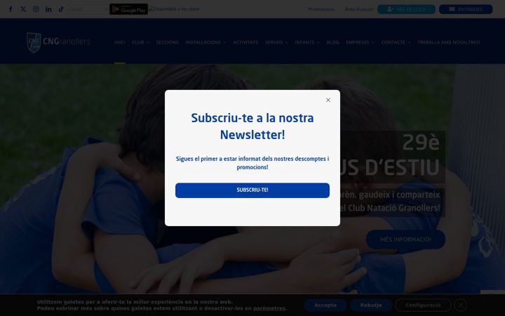 Screenshot of cngranollers.org