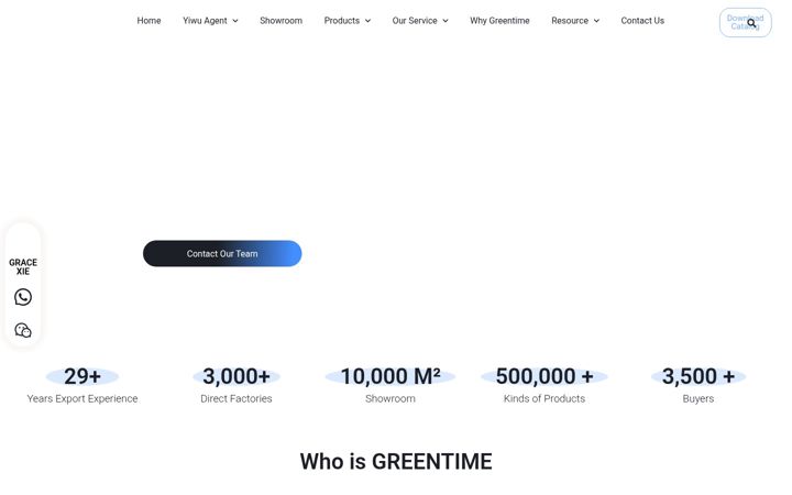 Screenshot of cngreentime.com