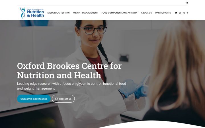 Screenshot of cnh.brookes.ac.uk