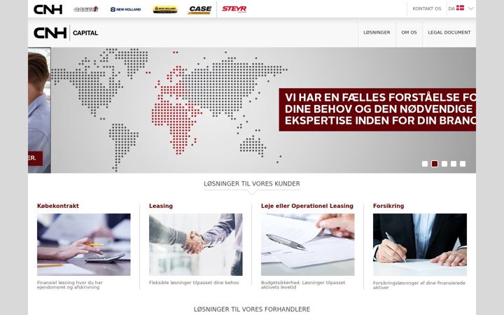 Screenshot of cnhcapital.com