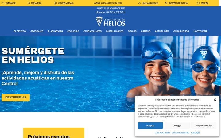 Screenshot of cnhelios.com