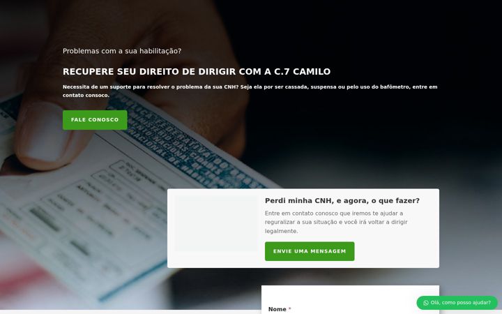 Posnetek zaslona cnhflex.com.br