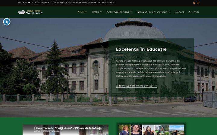 Screenshot of cniasan.ro
