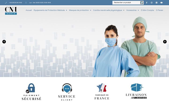 Screenshot of cninnovation.fr