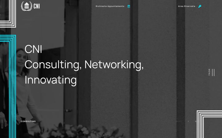 Skærmbillede af cnisrl.it