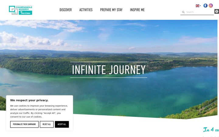 Screenshot of cnjtourisme.fr