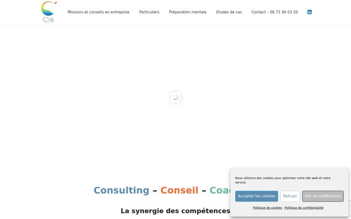 Screenshot of cnk-coaching.fr
