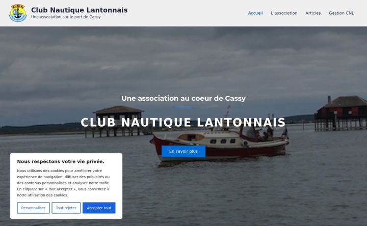 Captura de pantalla de cnlcassy.fr