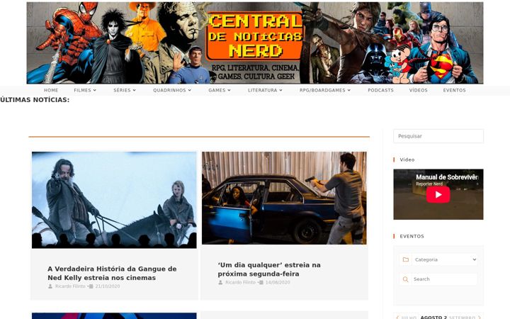 Posnetek zaslona cnnerd.com.br