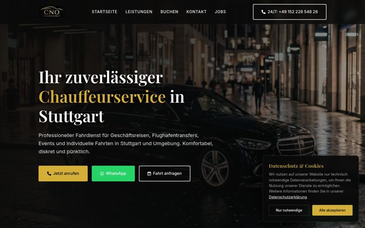 Screenshot of cno-fahrdienst.de