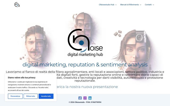 Screenshot of cnoisestudio.it