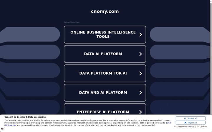 Screenshot von cnomy.com